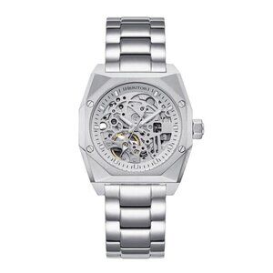 NWT Authentic Heritor Elliott Automatic Silver Dial Men's Watch